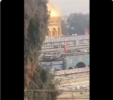 “抢！抢！抢！”12月8日，叙利亚全境到处发生了抢劫，洗劫，盗取，偷窃事件。图1