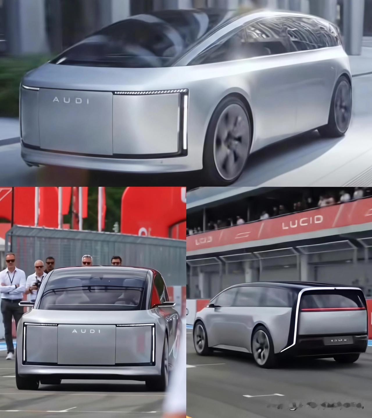 网传奥迪的MPV，帅不帅？
怎么车尾看着有点像理想的MEGA，不如就改名“奥ME