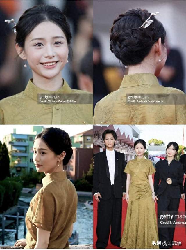 威尼斯红毯场面！非女主王晓慧，凭啥独享高规格待遇