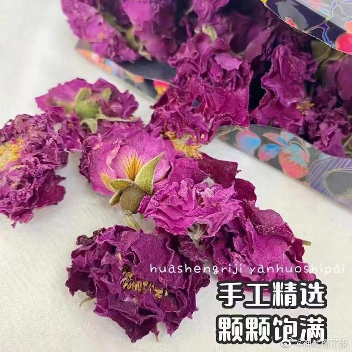 【19.9】木果庄园 干玫瑰花茶65朵每日一杯玫瑰花茶，喝出好气色🌹每杯泡一两