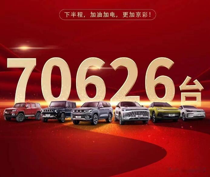 18489辆！70626辆！北京汽车捷报频传！北京汽车在5月份就取得不错的成绩，