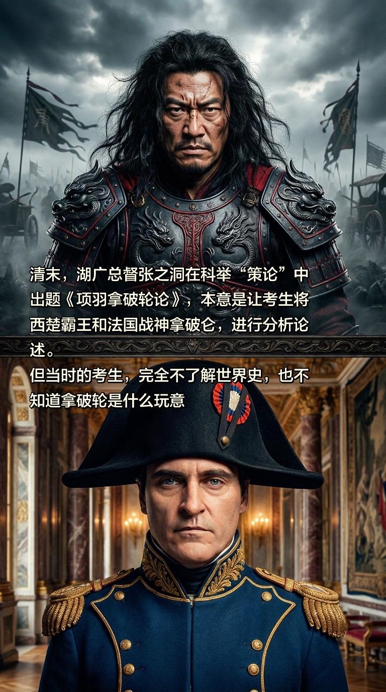 这道题对于清末考生来说，严重超纲，抓耳挠腮下，诞生了一篇“千古奇文”。...