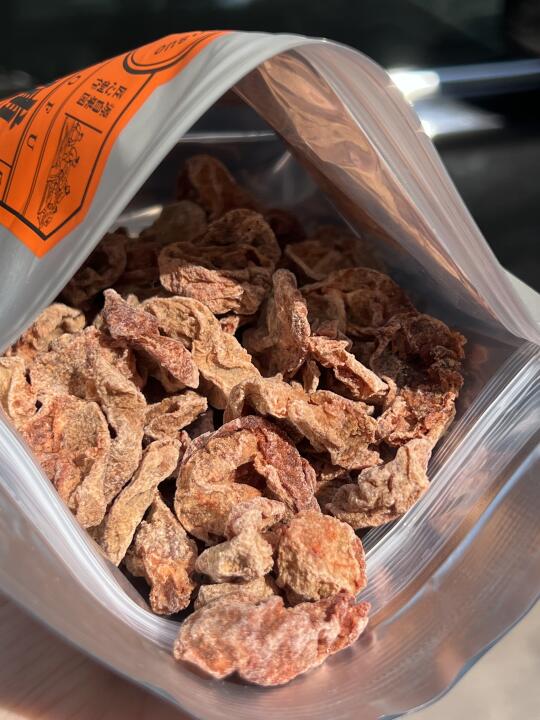 分享一个晕车党必入的话梅肉！！