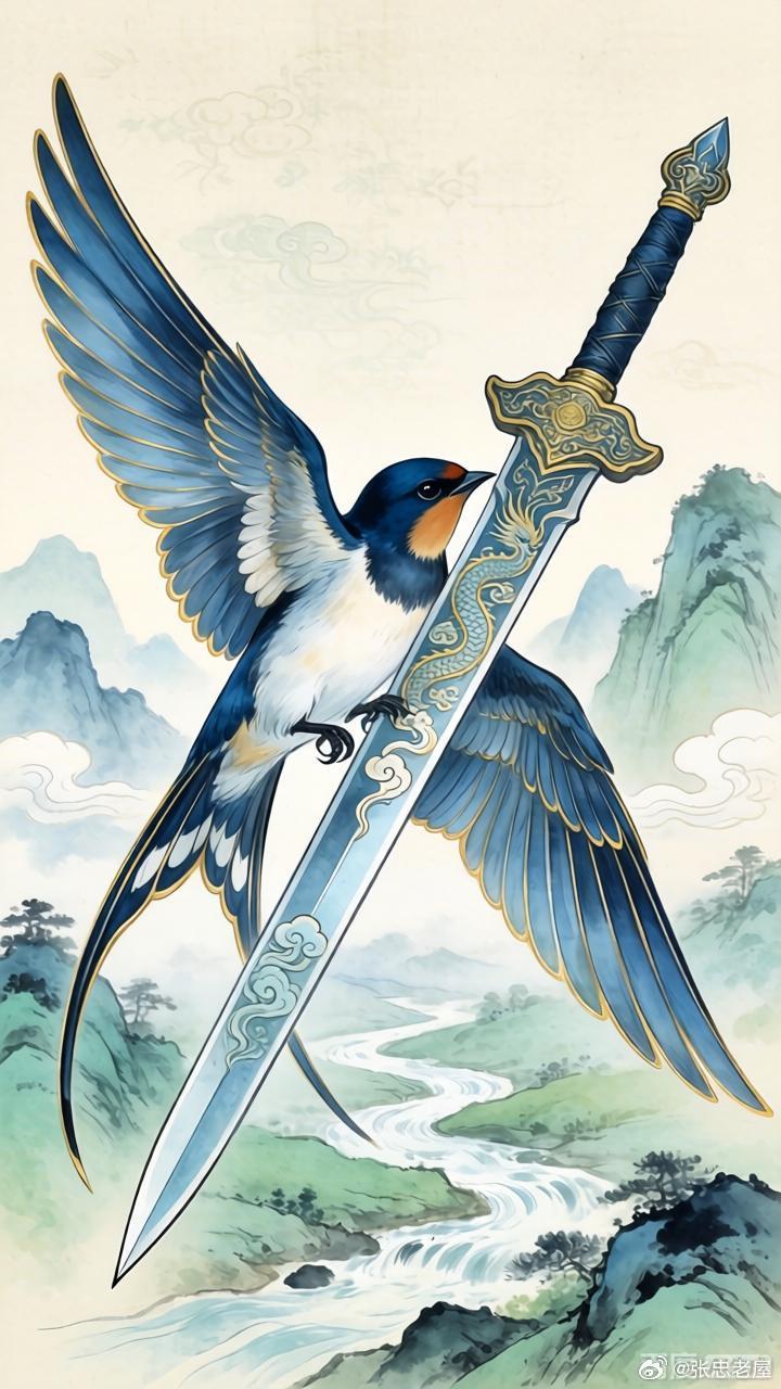 雌雄双剑燕子尾（古文原文白话文翻译豆包/2300字）燕子尾是个有名的大盗，传说他