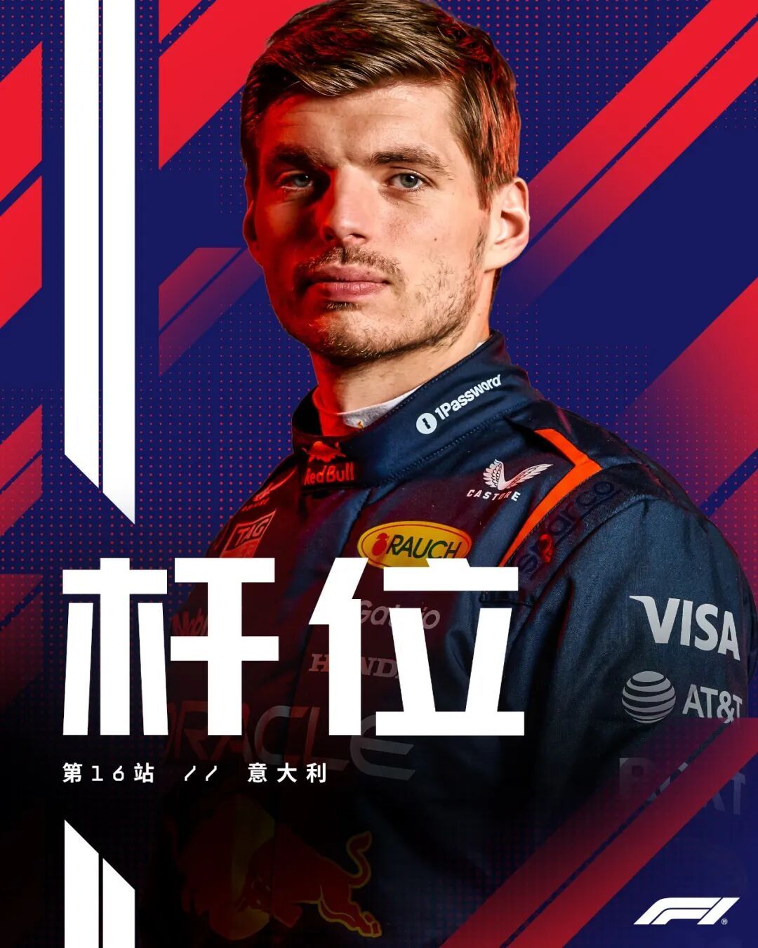 车市热门[超话] F1意大利大奖赛排位赛于北京时间9月6日23点结束，维斯塔潘以