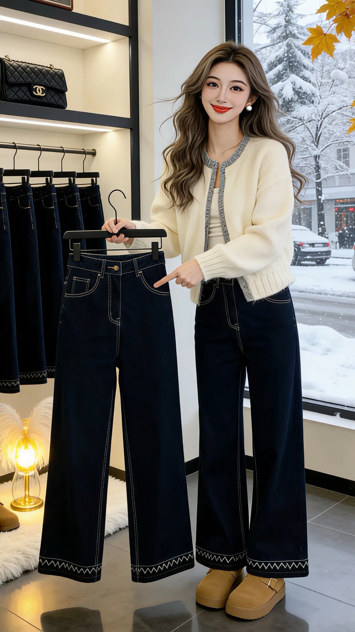 通勤搭配 牛仔裤 穿出自己的风格 春款上新 过年就要美美哒