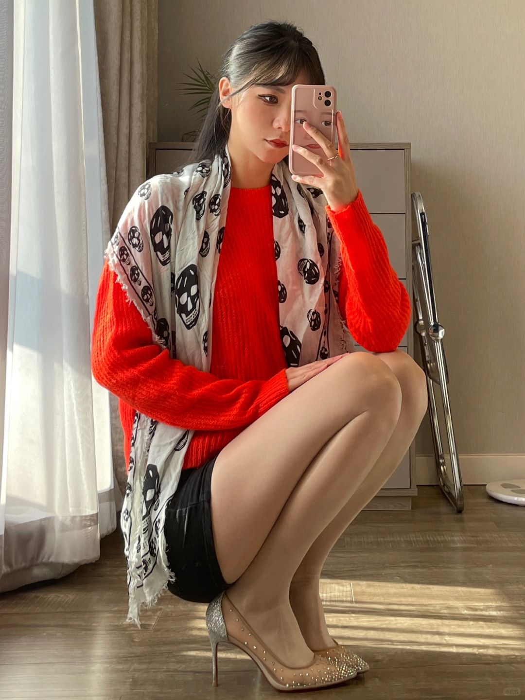 168/108斤 圣诞氛围穿搭 今天是气质姐姐