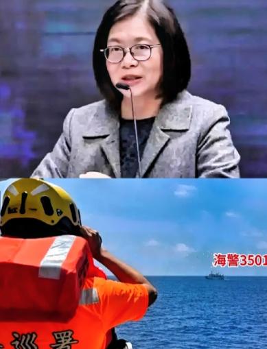 陆委会妄称太平岛属所谓中华民国瞬间被大陆海警硬核回怼，一句不存在戳破台独幻想，太