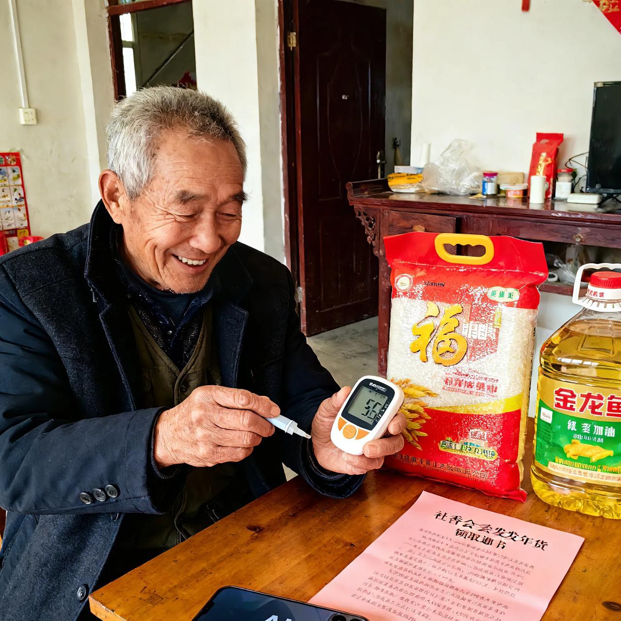 太暖了！刘强东老家宿迁光明村的大喇叭喊乡亲领年货啦，这波操作直接暖到心坎里！
