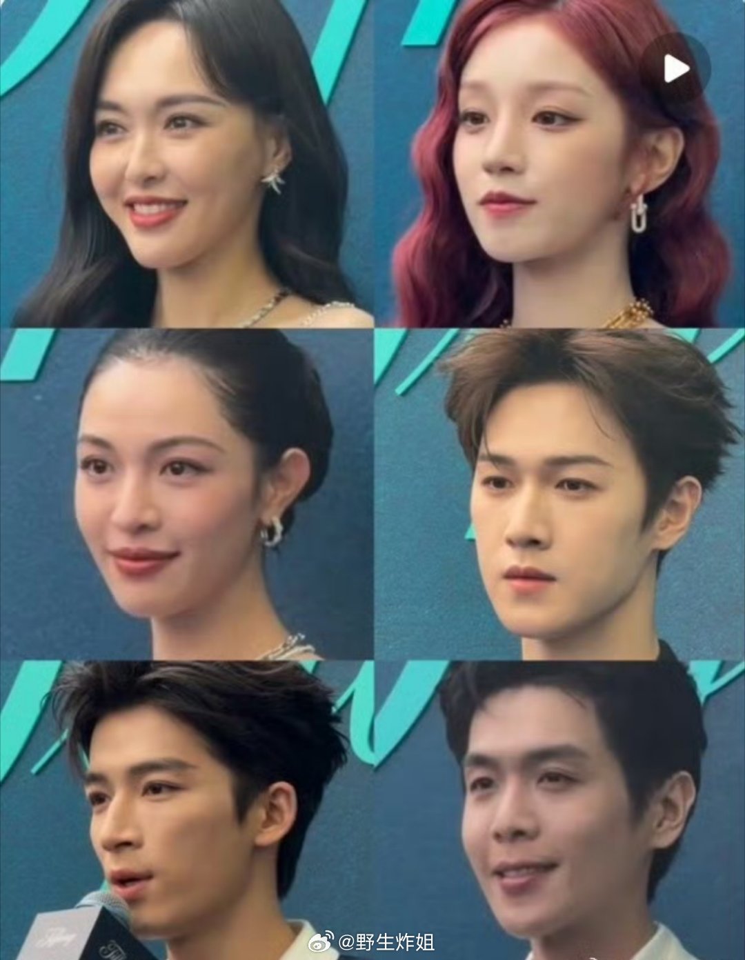 今日份艺人Tiffany活动怼脸生图来咯 大家觉得谁让你眼前一亮？唐嫣 宋雨琦 