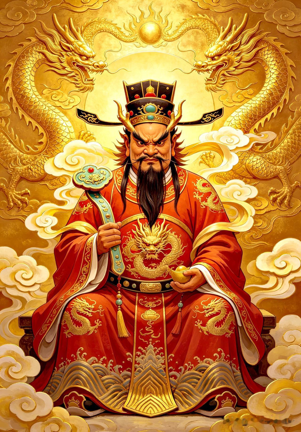 龙五爷财神