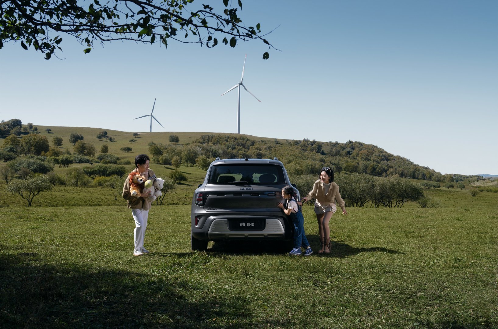 20万内豪华插混唯一选择16.99万精灵5号超级电混超凡上市smart精灵5号混