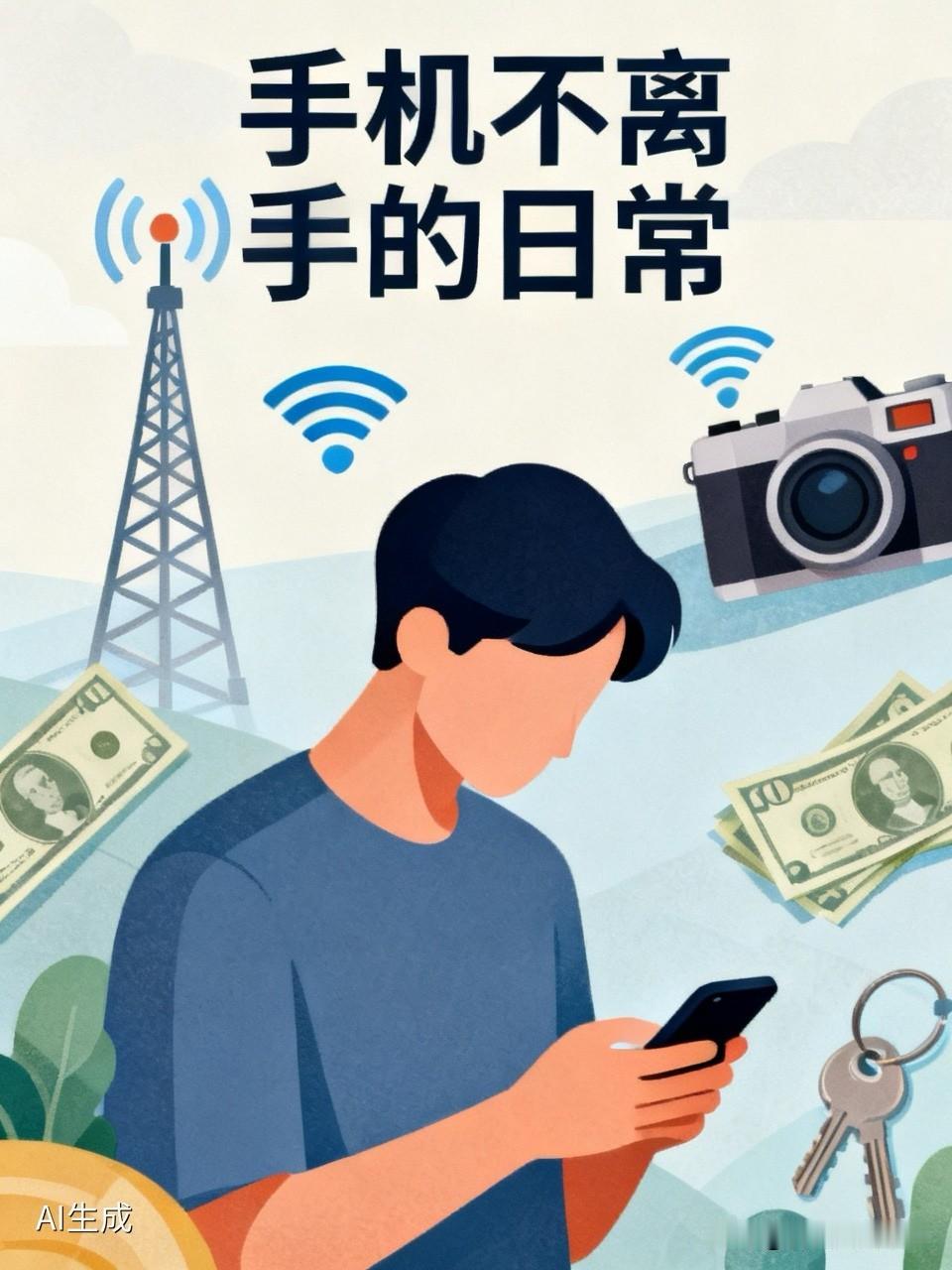 我相信现在机不离手的不只是我一人吧！

你是天天手机不离手吗

是的，现在好像很