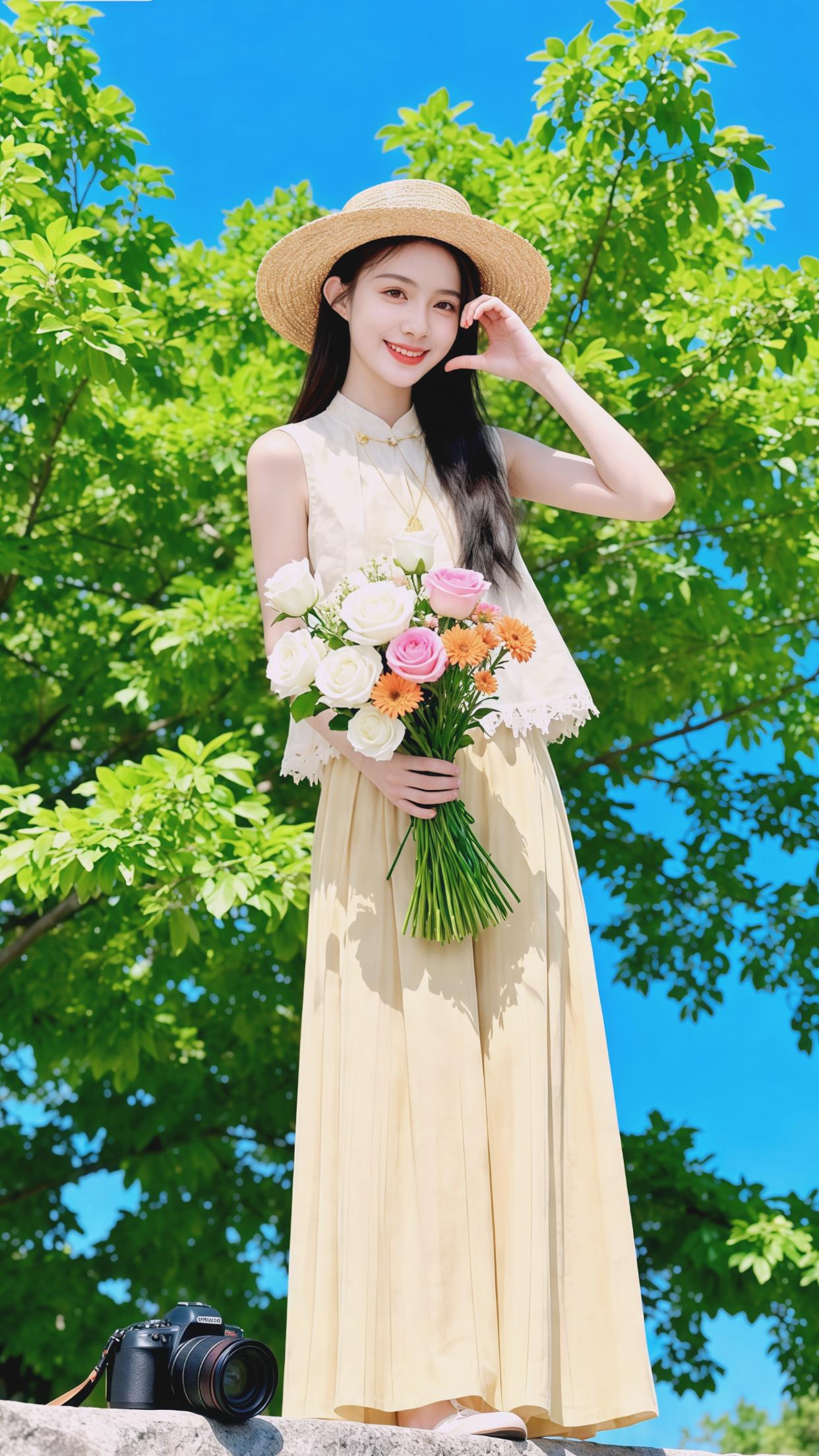 每日搭配分享👗时尚穿搭 一起美到发光 新中式穿搭 套装 出游穿搭