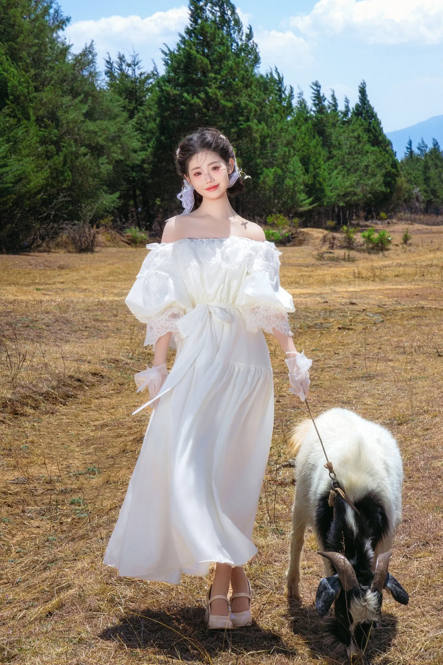 永远要热烈的爱自己丨超适合夏天的单人婚纱写真