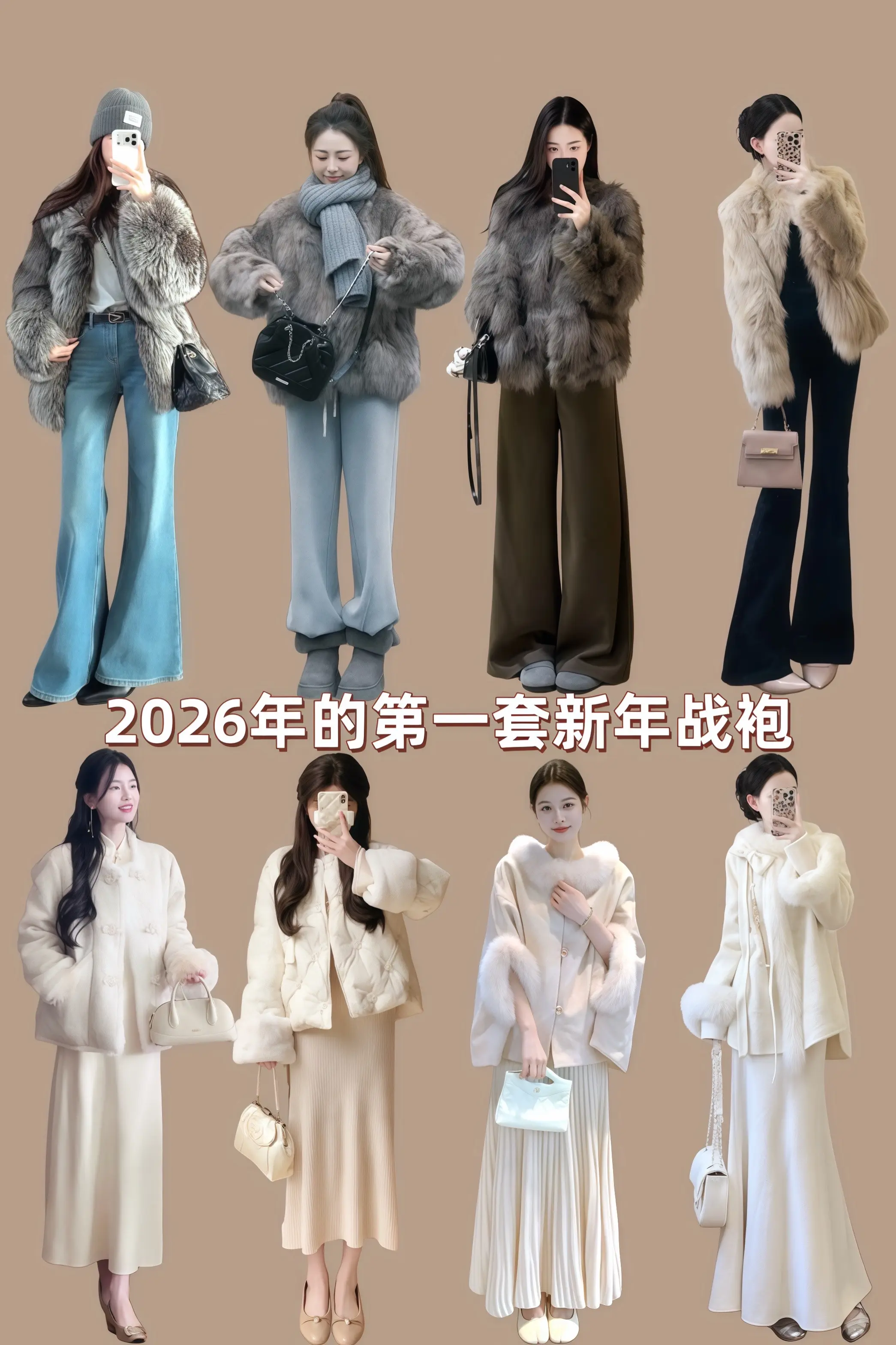 过年穿搭还得是新中式 2026我的第一套新年战袍新中式穿搭 过年穿什么新年战袍