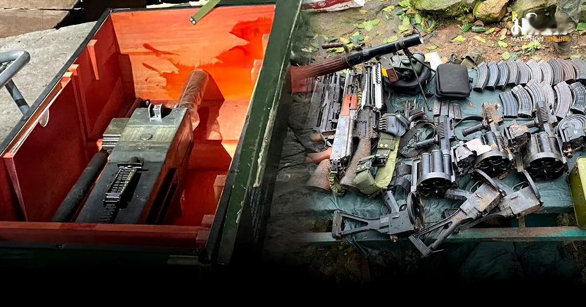经过多天的军事冲突，泰国士兵已经攻占了柏威夏寺，并且缴获了大量柬埔寨士兵撤离时来