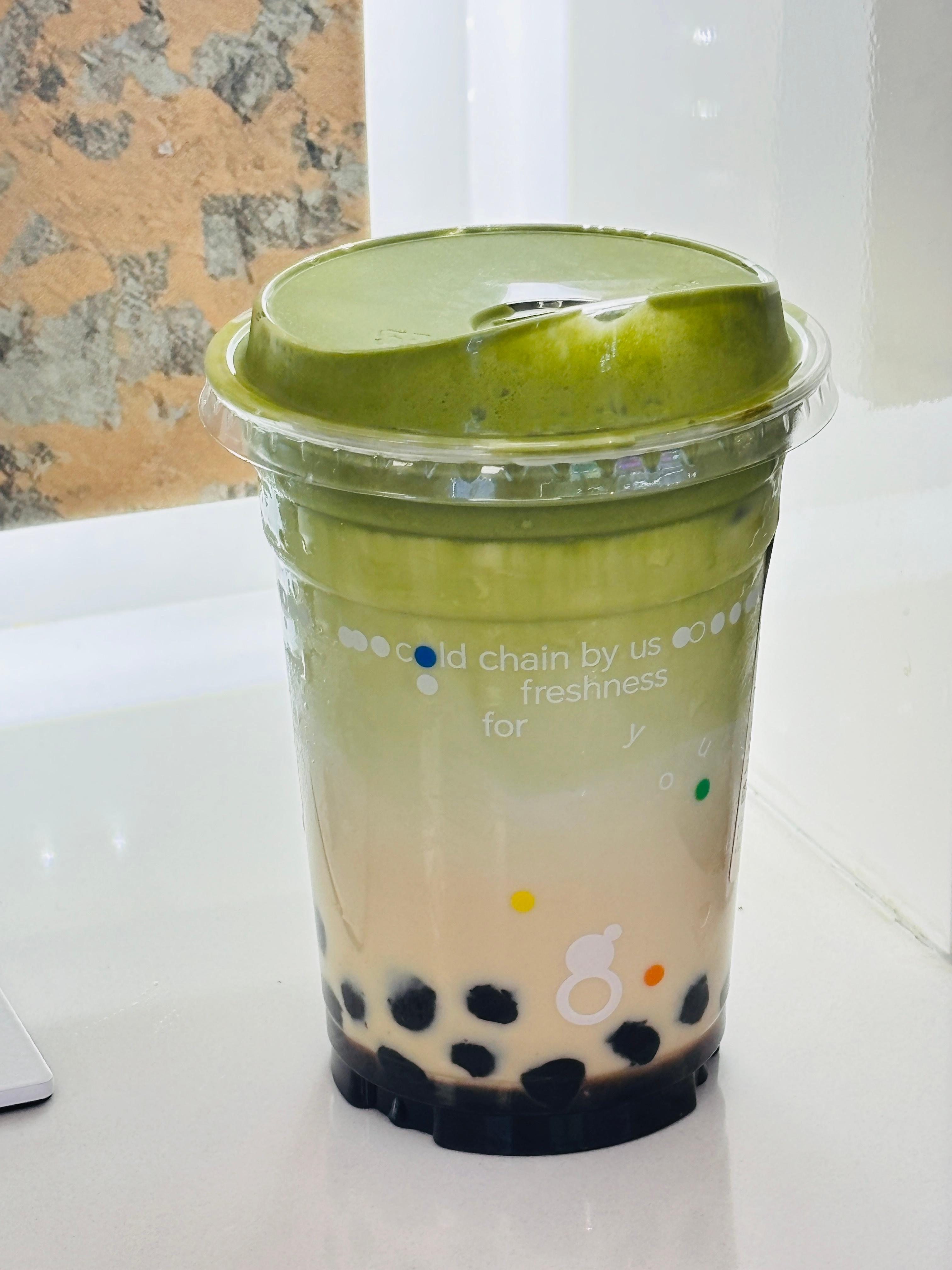 还可以吧 古茗抹茶四季春