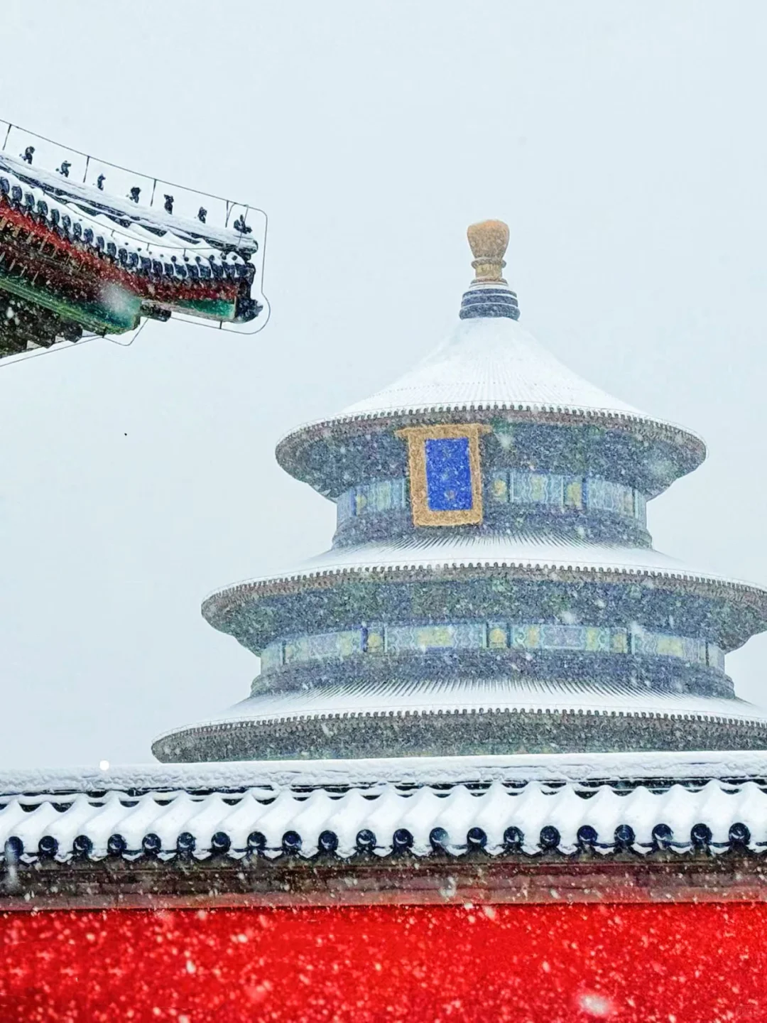 听说全网都在等北京下雪❄️24年初雪❄️要来了