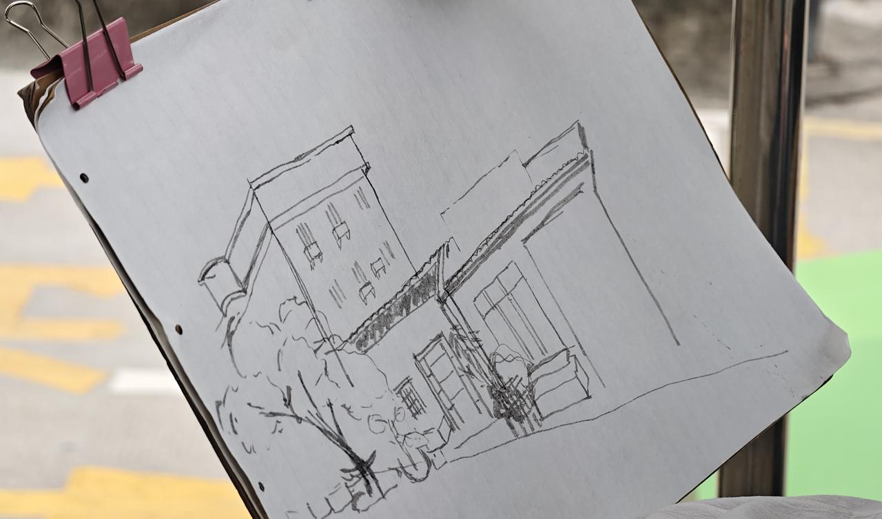 今年春天最想实现的心愿大洲村写生活动