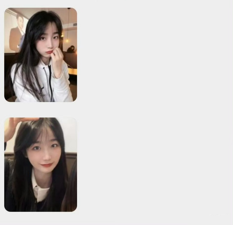 好清纯的模样