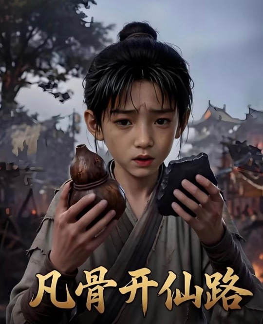ai漫剧上桌了看够了一路开挂的主角，《凡骨开仙路》太对胃口，男主被判无灵根，受尽