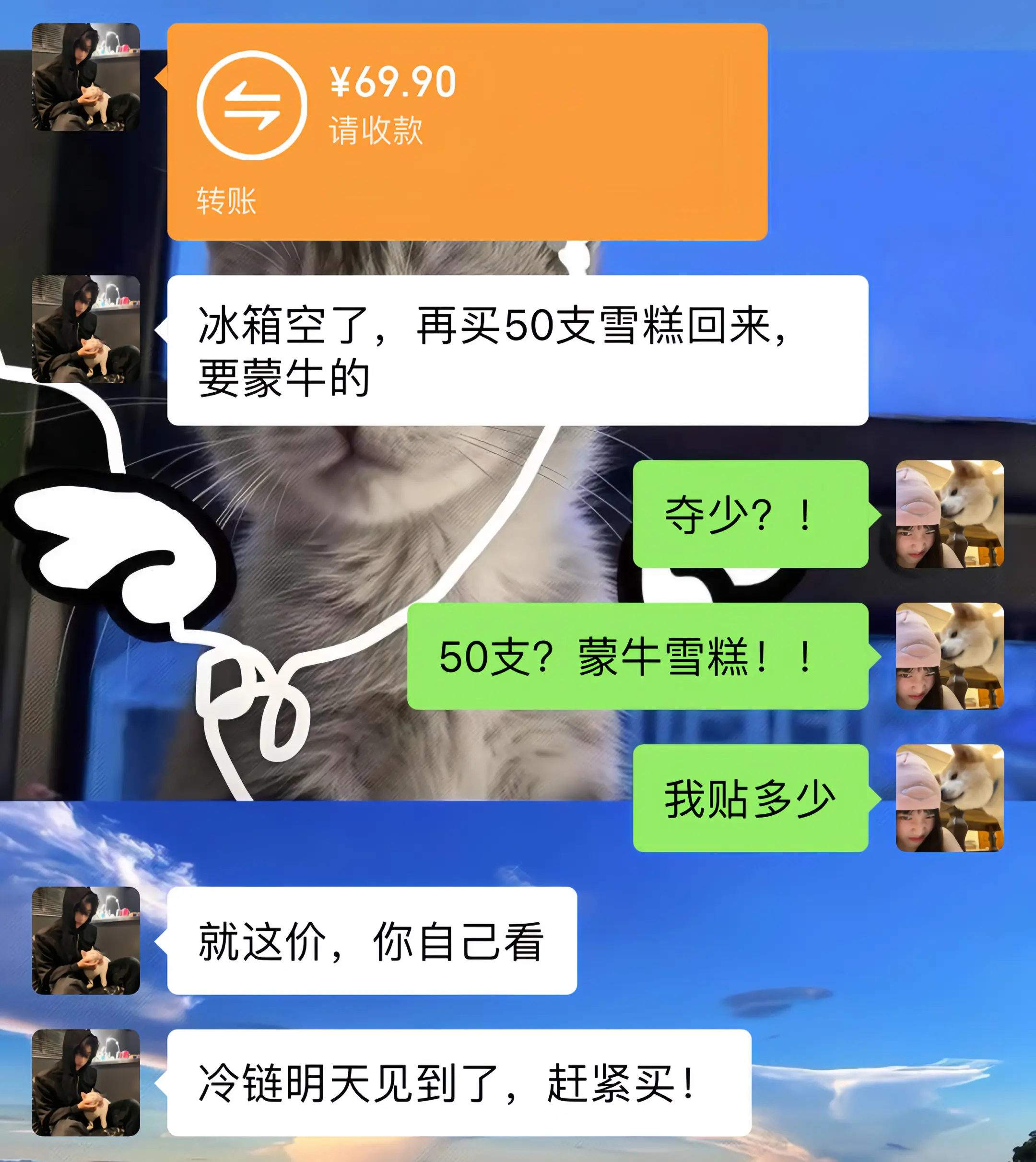 蒙牛雪糕 雪糕 超便宜超划算 蒙牛冰淇淋 薅羊毛的快乐