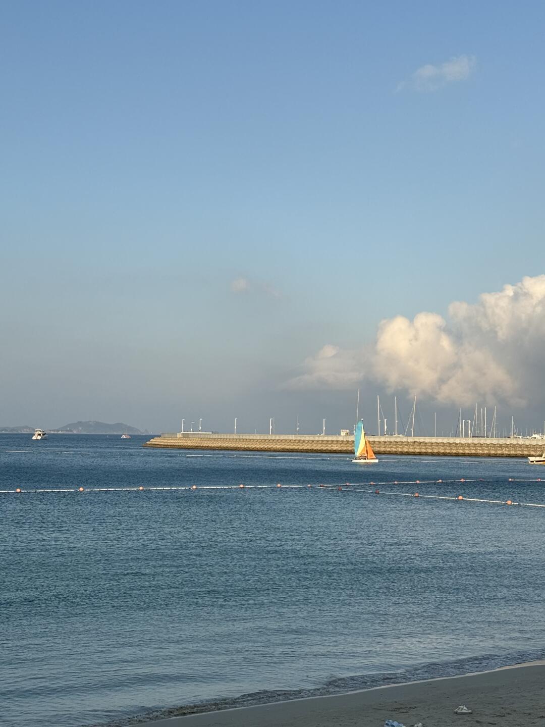 海边真的很舒服