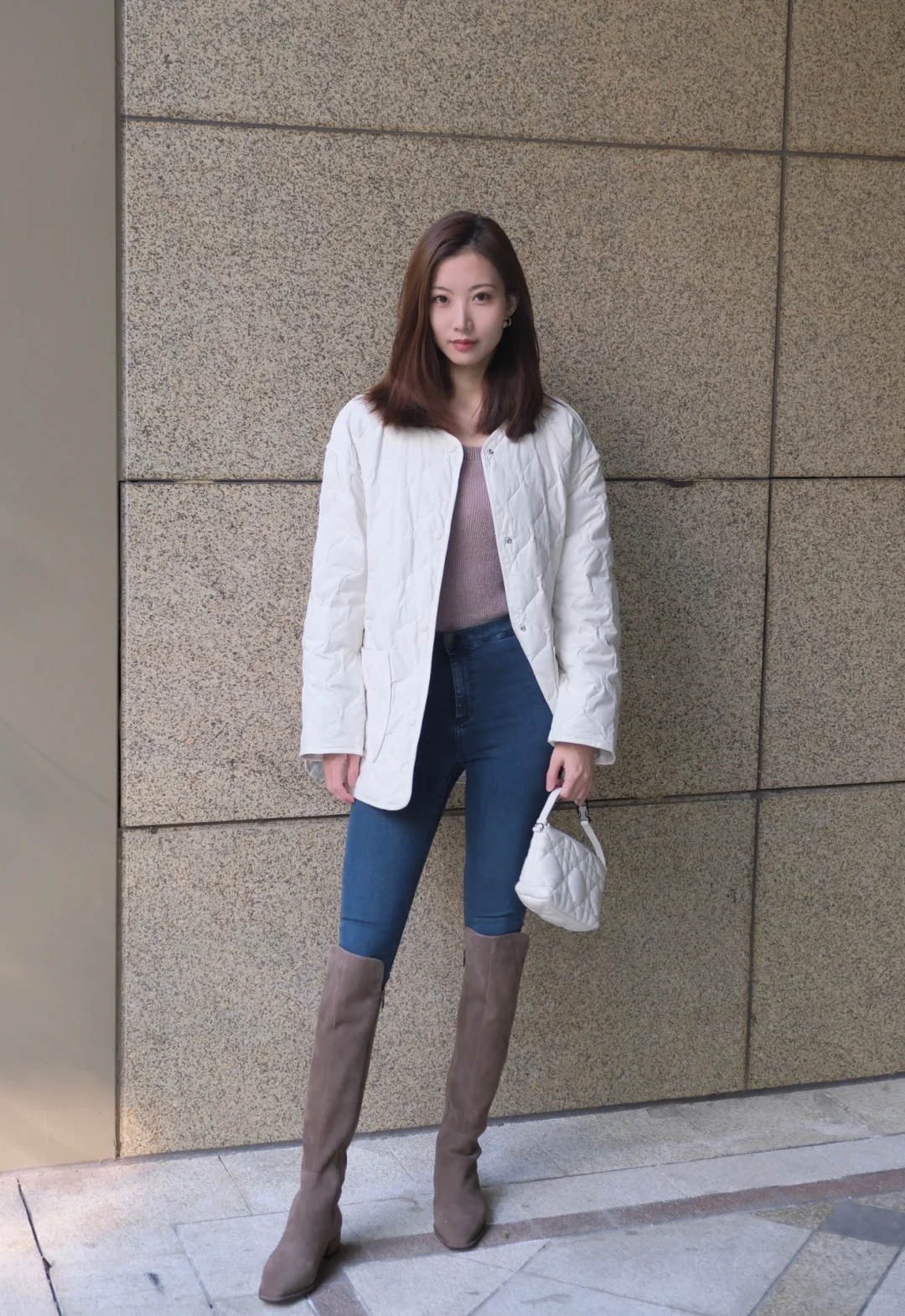 初冬的第一件棉服
