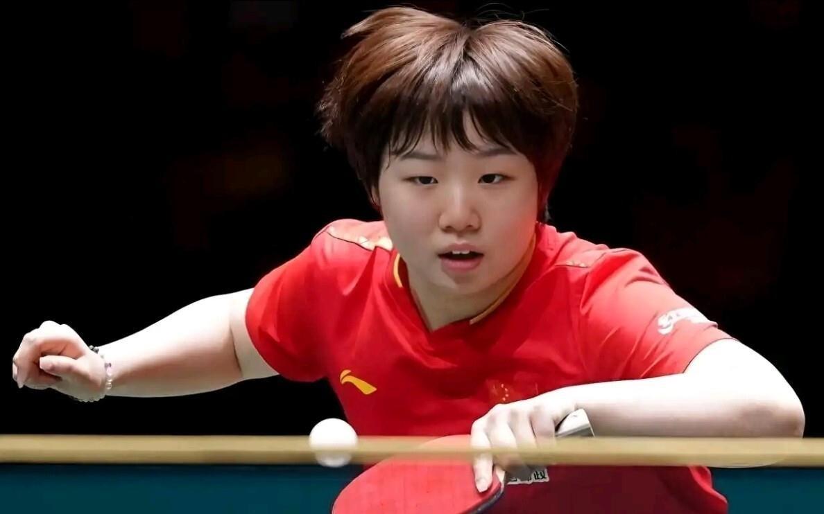 蒯曼成了塔什干亚锦赛国乒女线最被盯紧的那个人。莎莎曼昱没来，日本那边张本美和、早