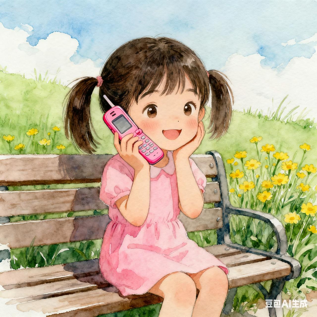 中午洗碗时，突然电话铃声大响，我在想这个时候谁会来找我呢？

我现在的电话除了自