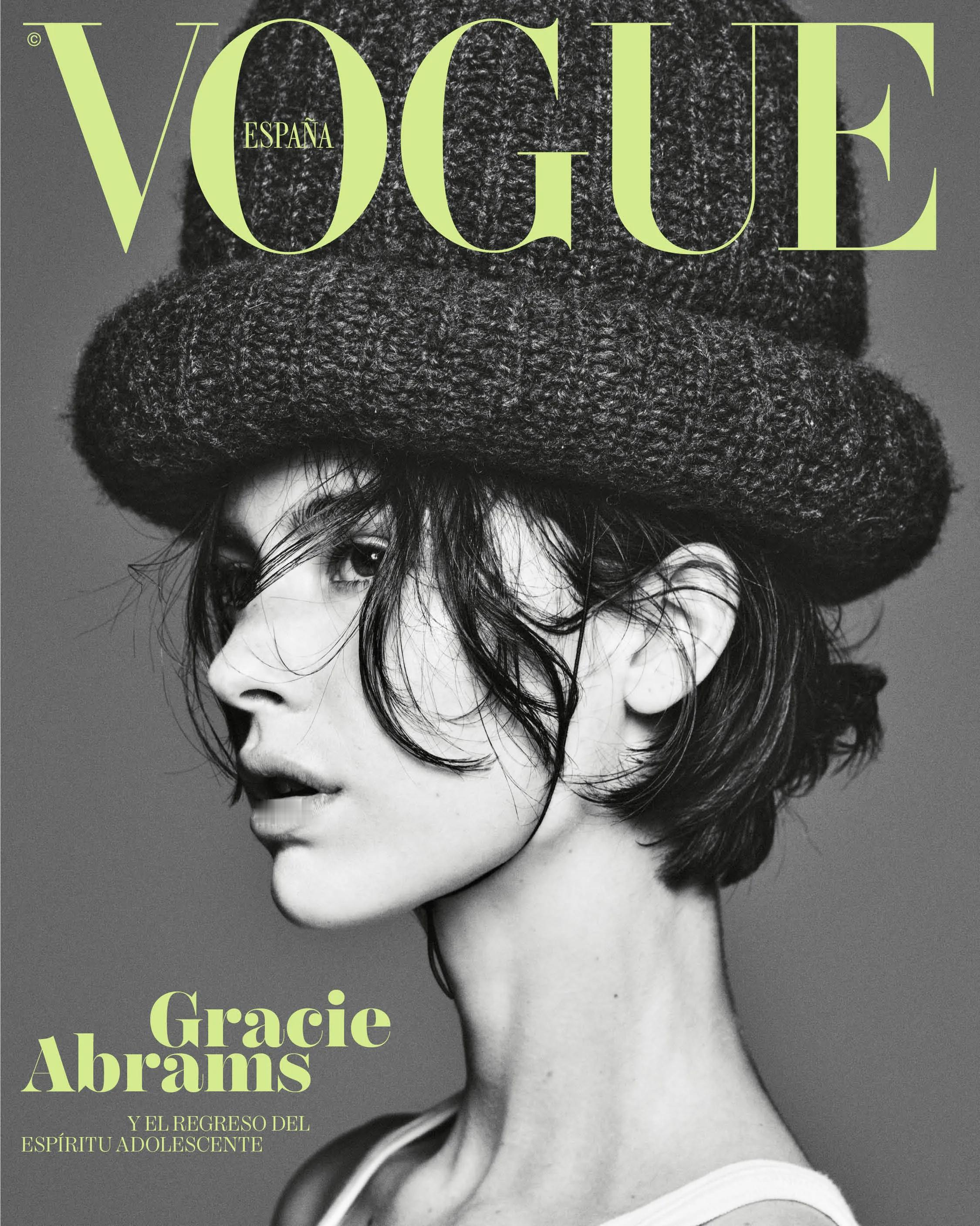 美啊！瓜西Gracie Abrams登上西班牙《VOGUE》11月刊封面及写真美