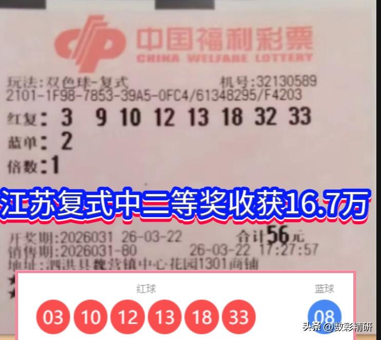 双色球第26031期开奖，二等奖全国爆出99注。自新规实施以来，二等奖奖金大幅提