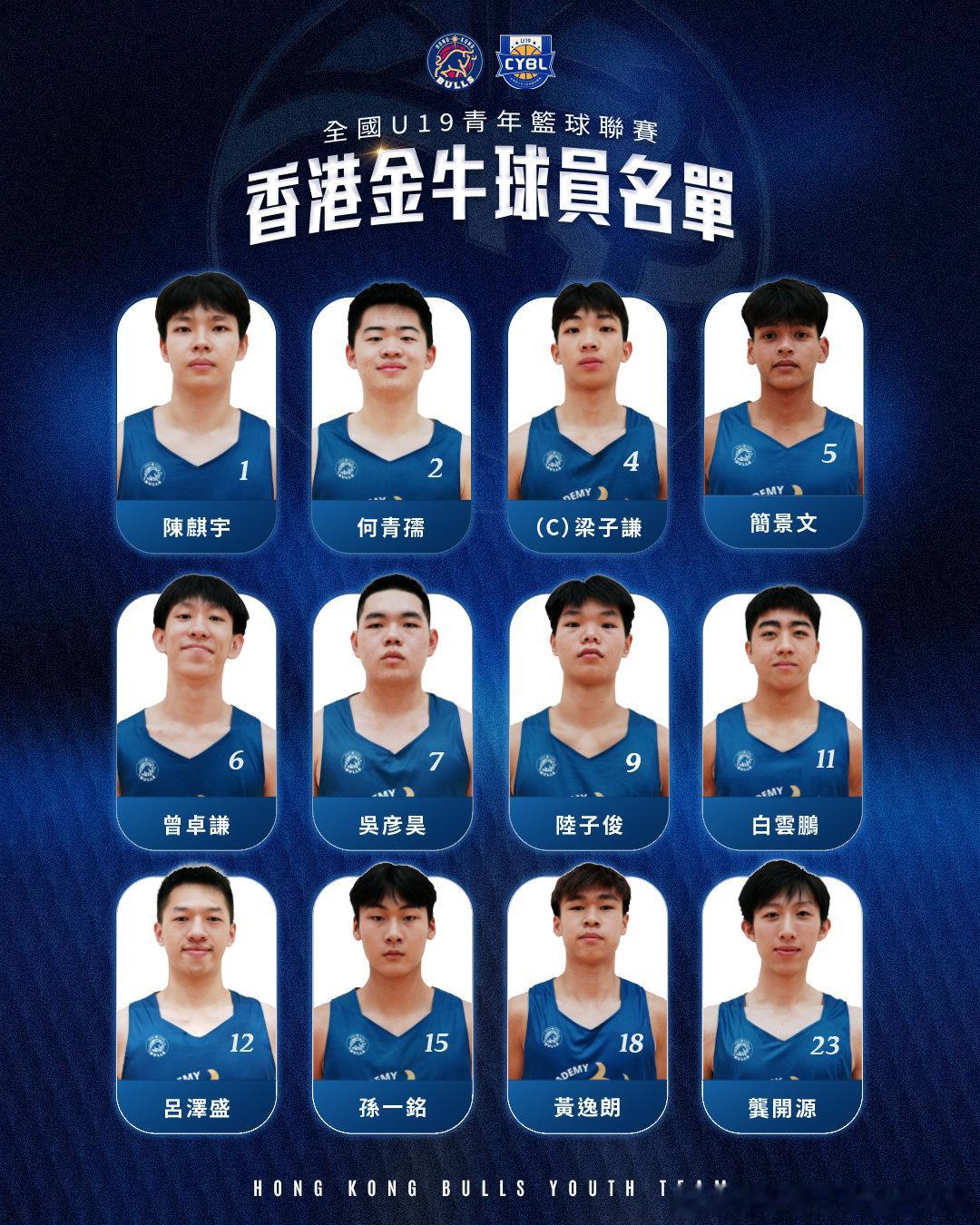 香港金牛即將出戰全國U19青年籃球聯賽🙌🏻今屆賽事精英雲集🤝🏻香港金牛亦