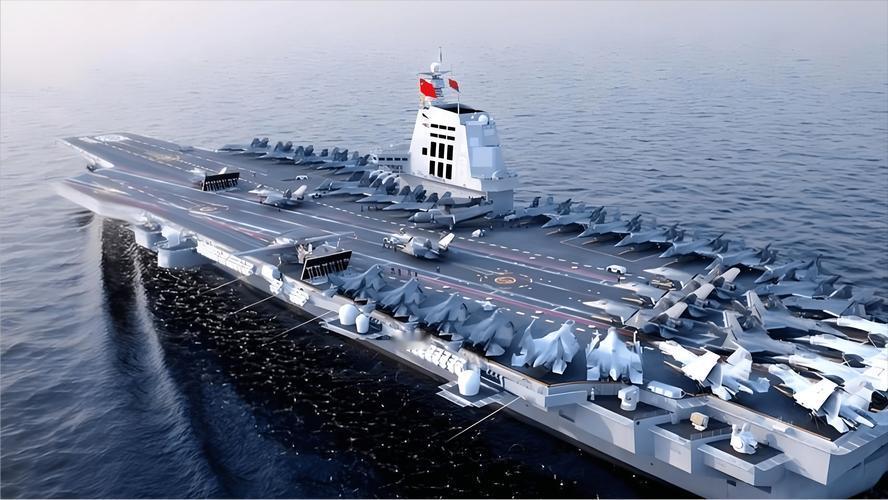 中国海军的发展历程体现了
国家科技工业水平的进步，
期待着核航母下水！
这是全体