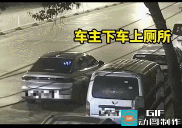 不知这个视频真假，但是，这也能给开车的司机提个醒，停车离开，不仅要拔钥匙，也要锁