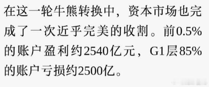 钱向头部集中。 