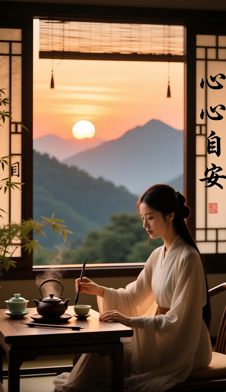 尘世奔波，人人皆被琐事、得失裹挟，心生烦忧。这首《守心自安》道尽处世良方，不追浮