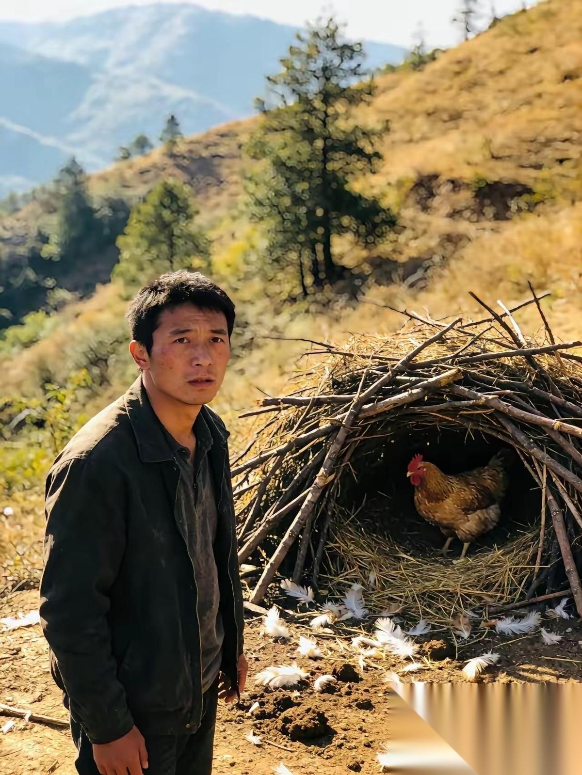 河南一男子包山养300只鸡，半年没捡着一个鸡蛋，谁料，跟踪到鸡窝撞见令人惊讶的一
