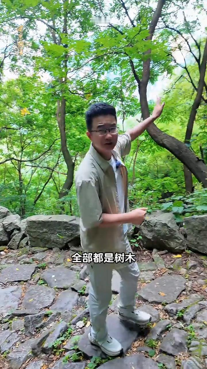 大家看这条古道就是八百里太行山中著名的白陉古道。脚下这条路就是两千六百年历史的白