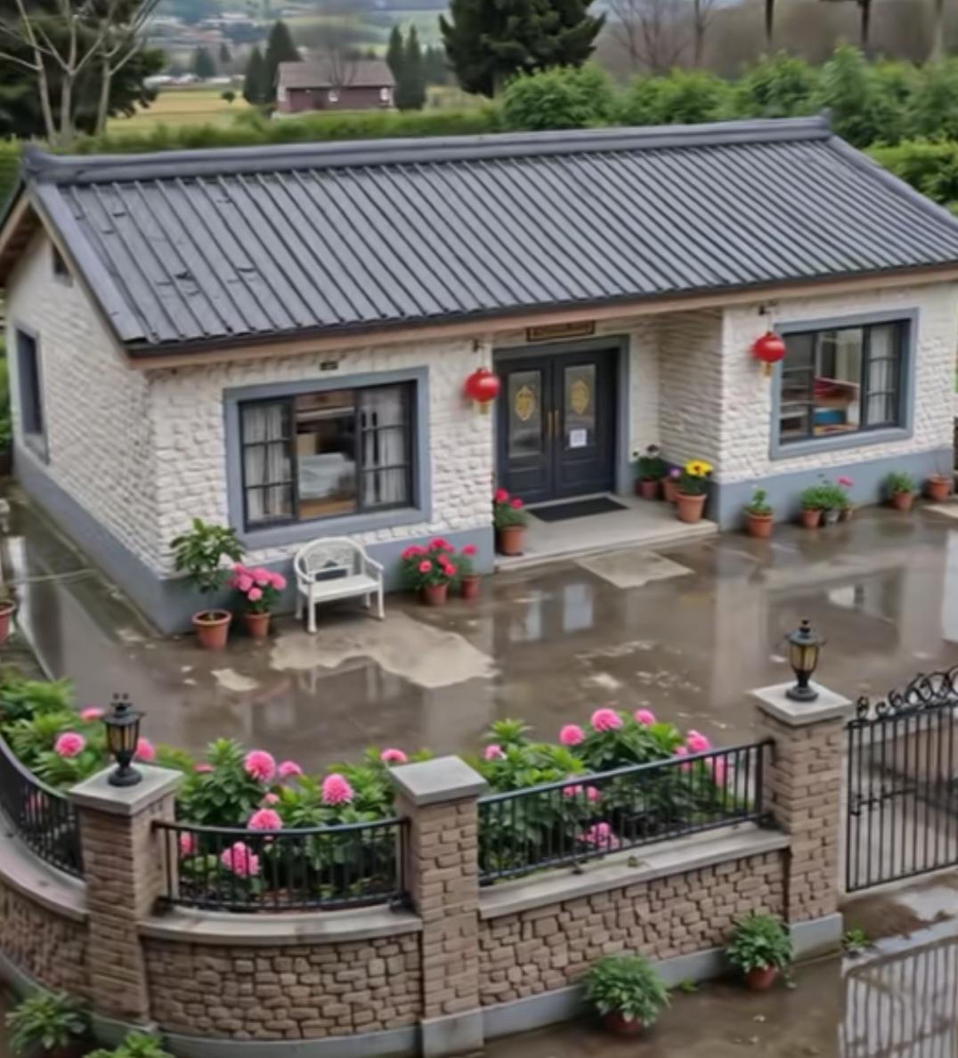 我堂弟花了十几万在老家建了一栋房子，他说建房子，装修和买了一些家具，20万都不到