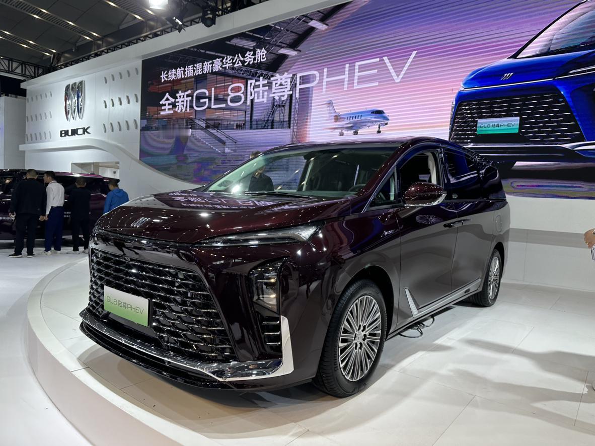别克GL8 PHEV插电式混动MPV 动力总成：1.5T插电式混动+2档DHT，