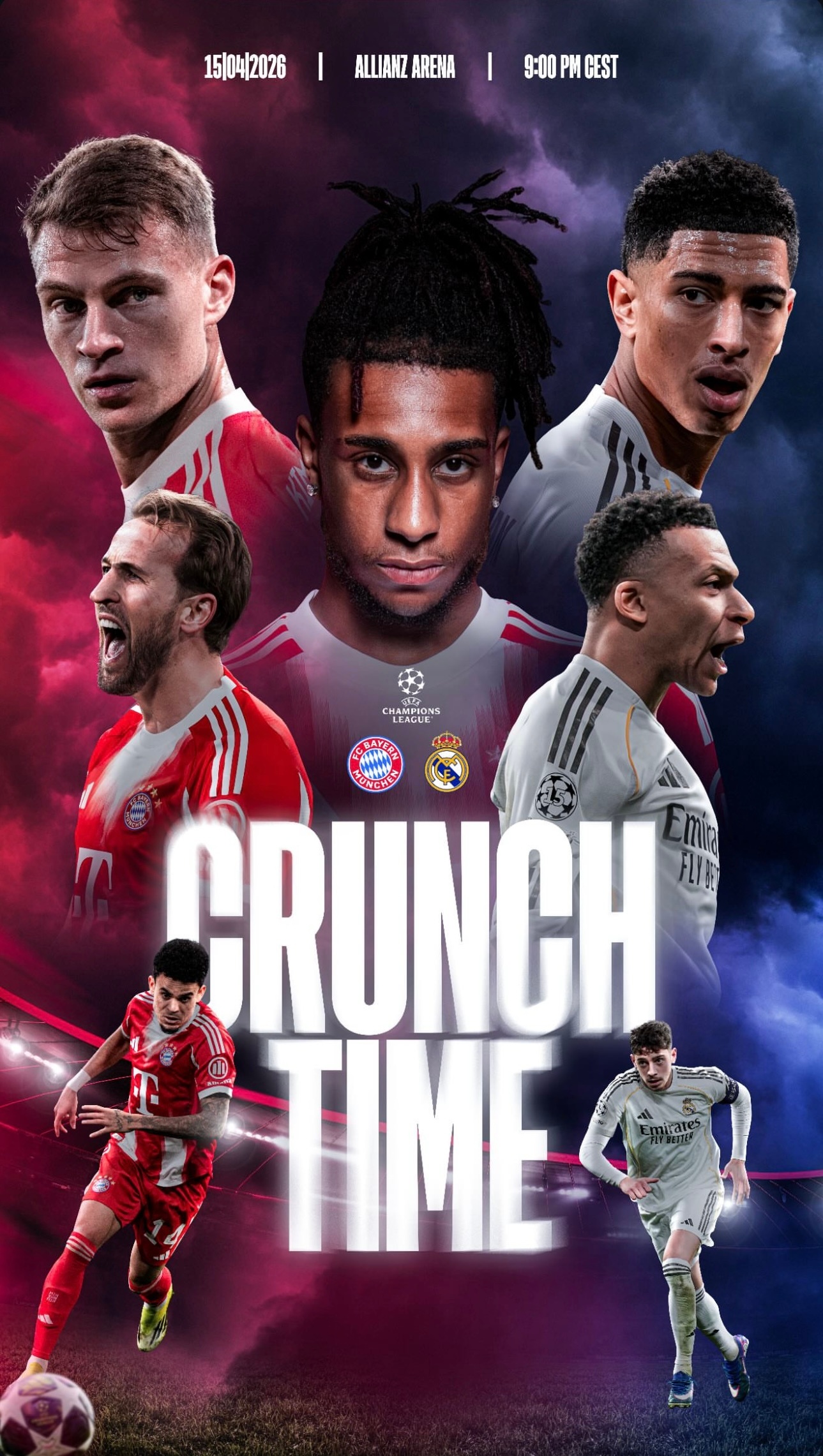 我们首发不变，皇马变阵442，也有可能是4132，绝对是赌命的踢法。如果巴尔韦德