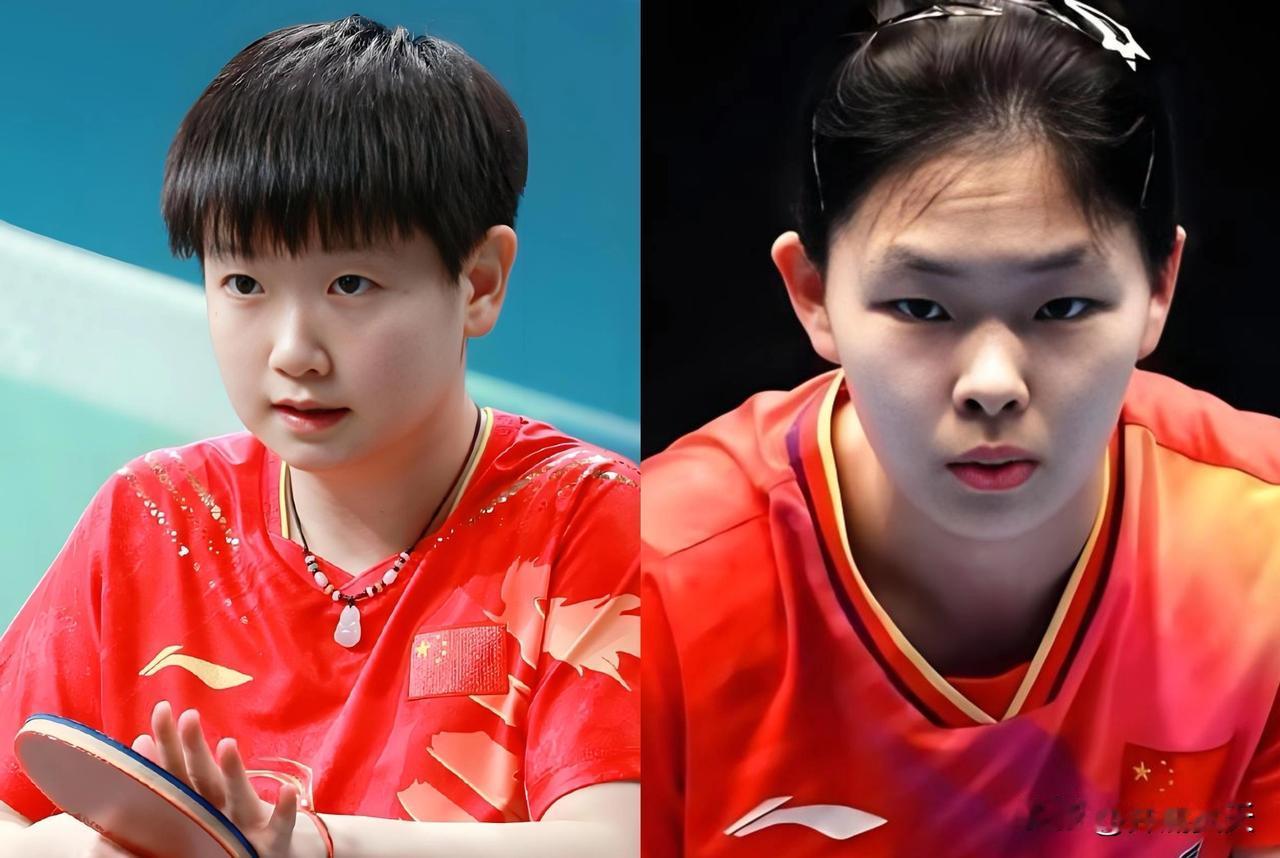 孙颖莎和姚睿轩的相同点和不同之处。
1、姚睿轩2009年生人，比孙颖莎小9岁。二