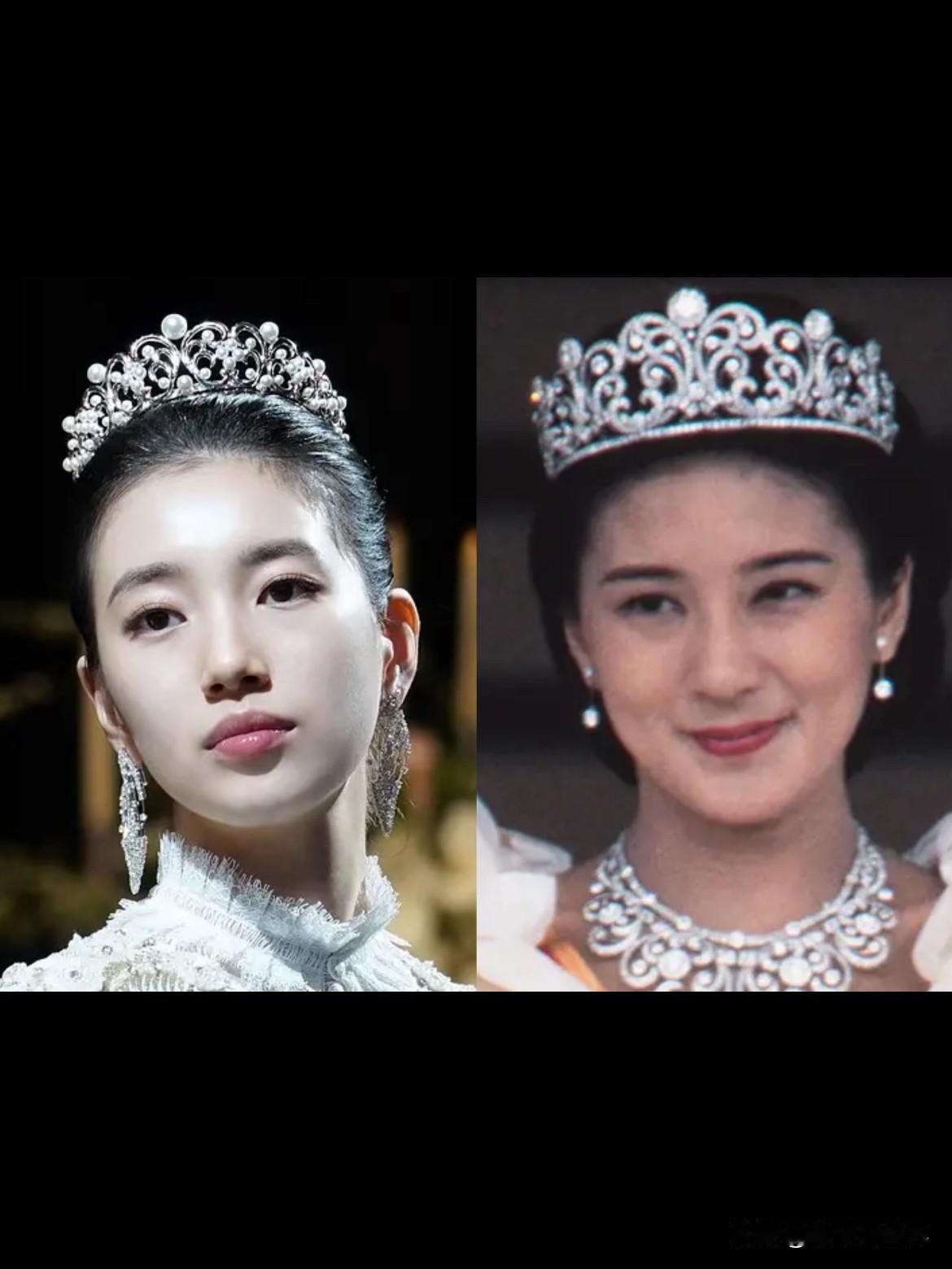 看韩剧《安娜》结婚这段，第一眼看到女主头上的王冠，就觉得哪里怪怪的，越看越像日本