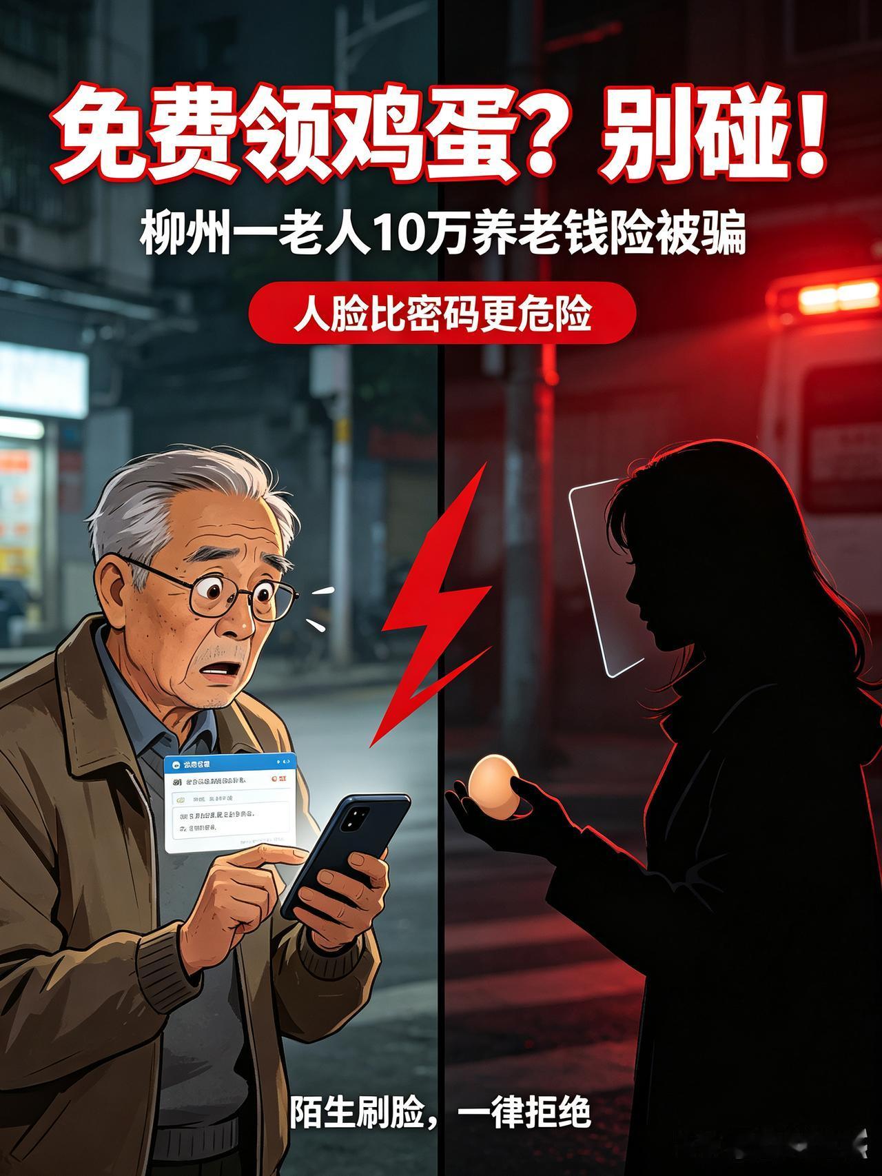柳州老人10万养老金险些被骗光！不用密码不泄密，照样能掏空你的存款
 
真心给所