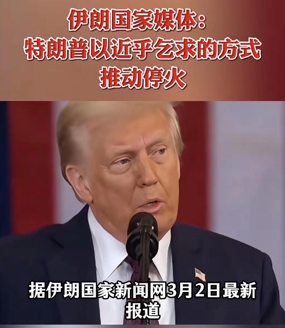 特朗普把一帮说英语的伊朗领导者干掉，被一帮念《古兰经》揍，然后现在想和念《古兰经