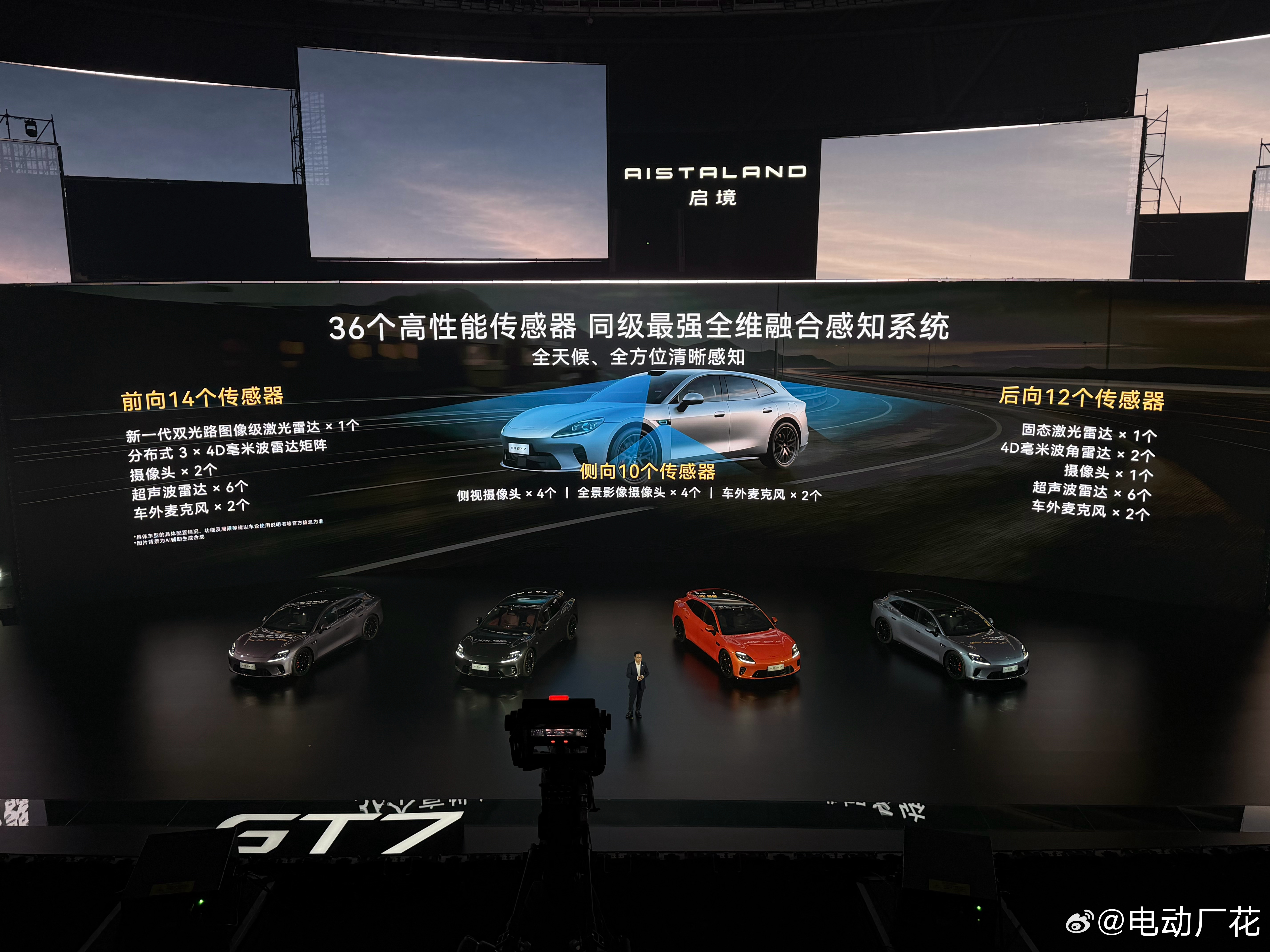 今晚是台高颜值车车～智能猎装车——启境GT7作为首批搭载华为乾崑智驾ADS 5配