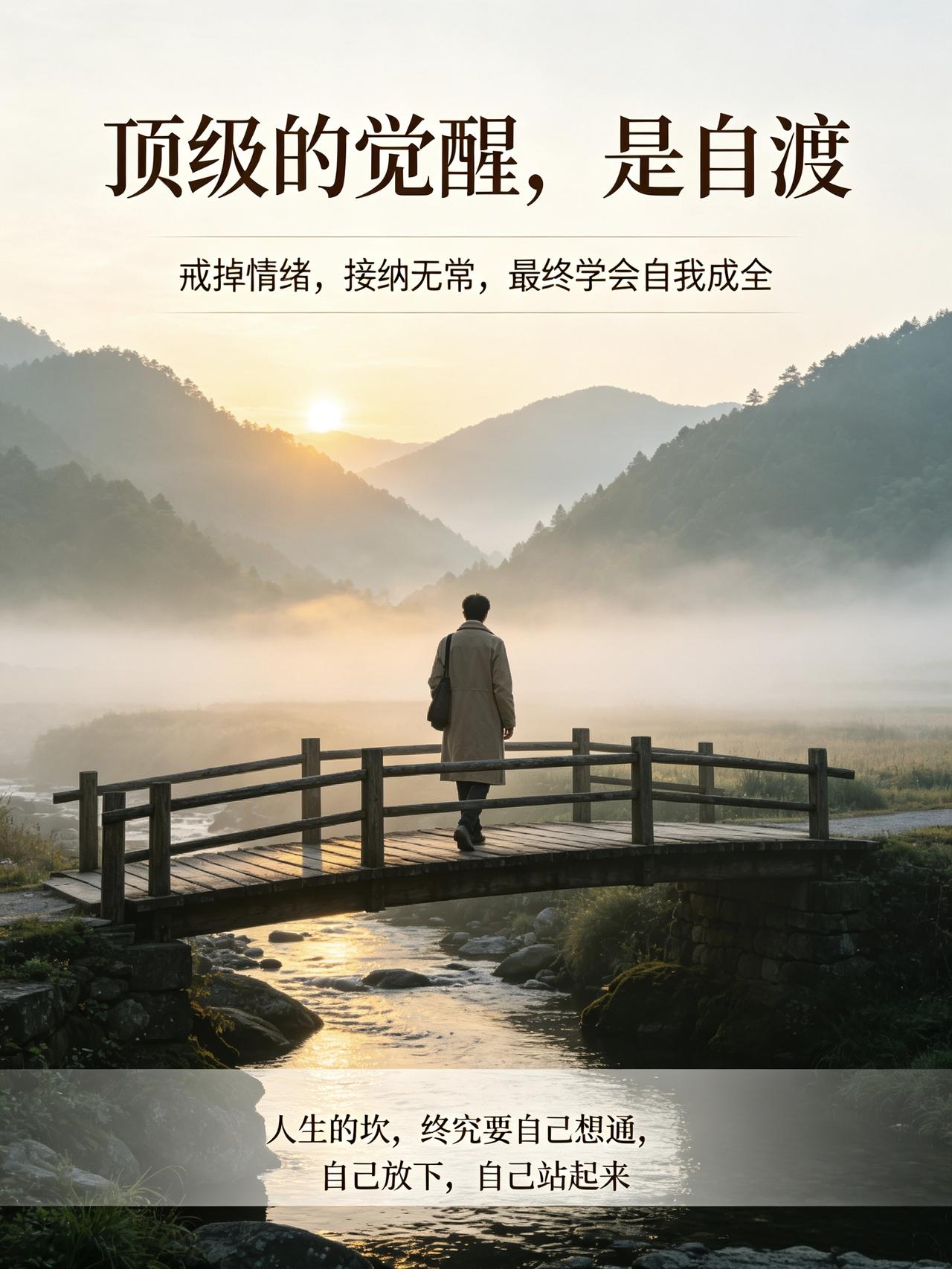当你真正读懂《悉达多》，就会懂得人的觉醒，是一层一层往上走的。

很多人一辈子都