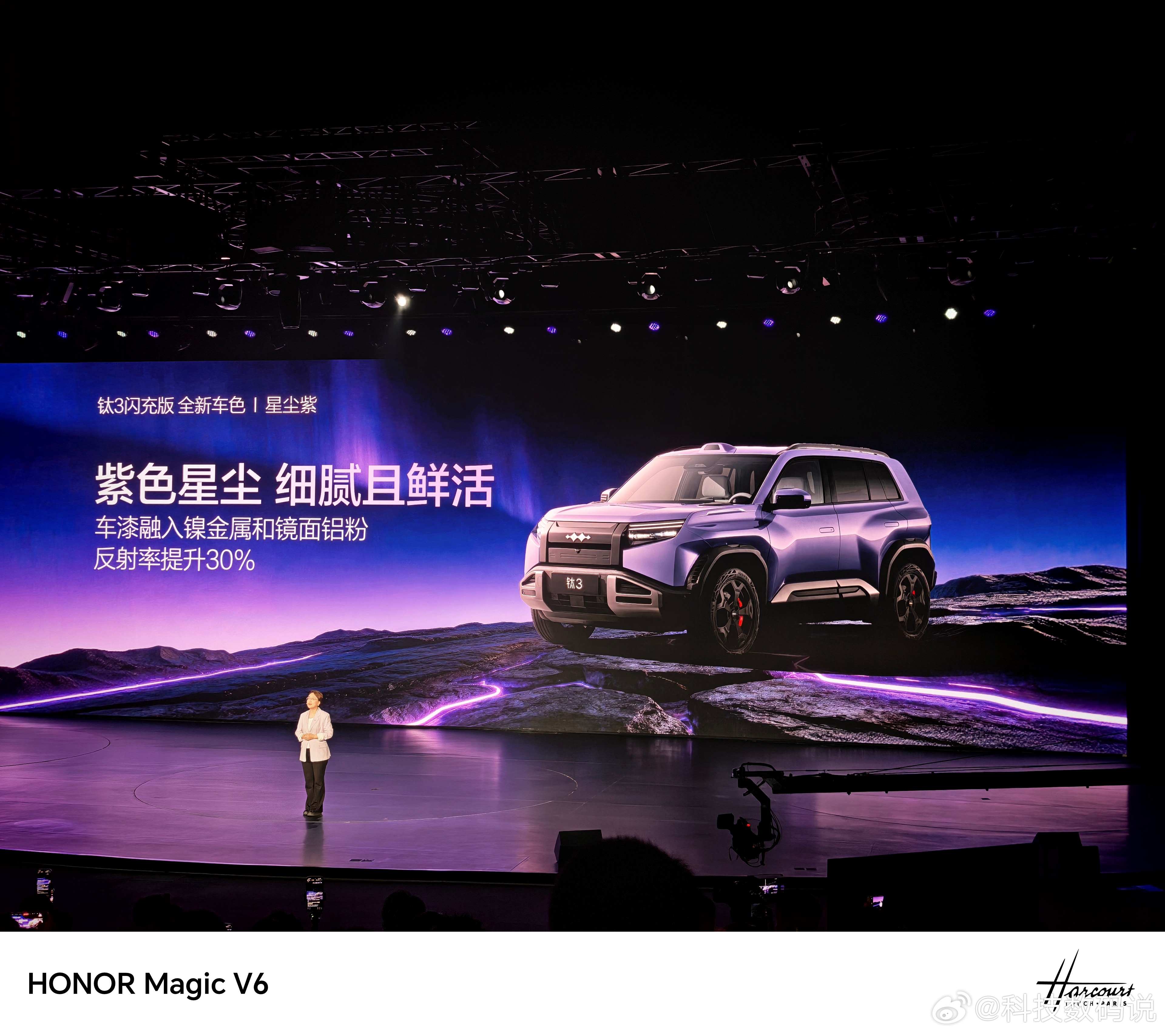 钛3闪充版带来了新配色紫色，再加上各种潮改色，小书包都可以改，这么潮的钛3，小姐